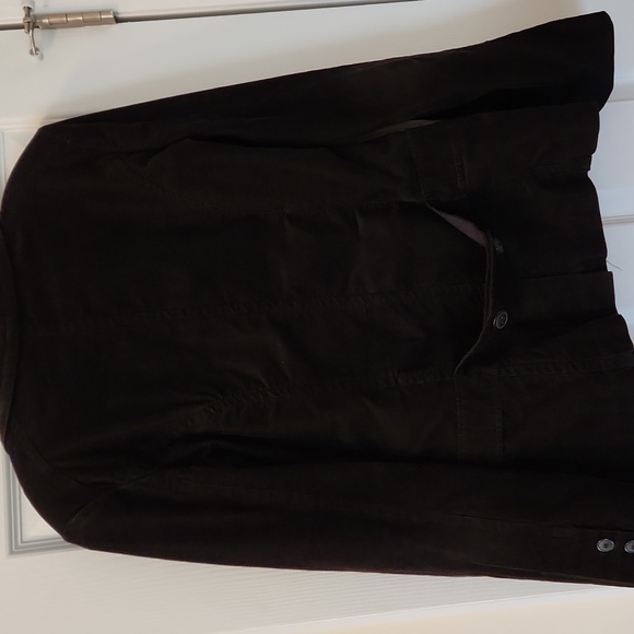 BLACK CORDUROY JACKET - Picture 3 of 6